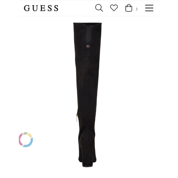NWOT Guess Mireya Over The Knee Boots - Picture 2 of 10